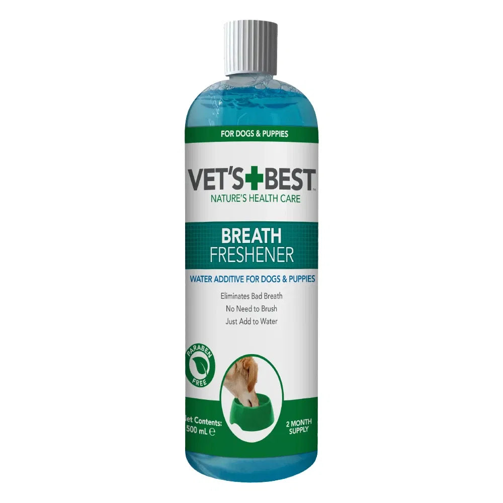 Vet's Best - Nature's Health Care Breath Freshener Water Addictive for Dogs & Puppies