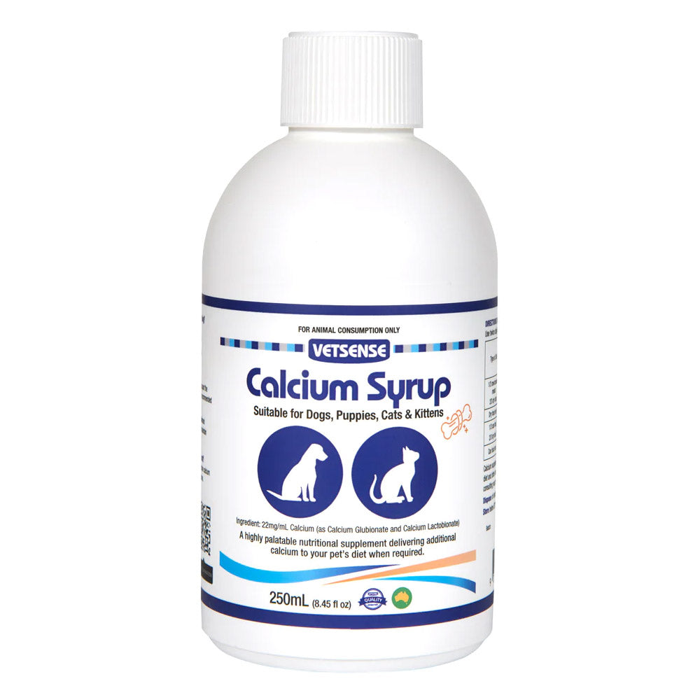 Vetsense - Calcium Syrup for Dogs & Cats