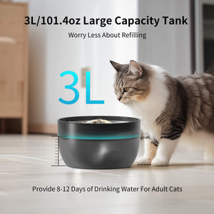 YES4PETS - Stainless Steel 3L Automatic Pet Water Fountain | petservo-5