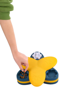 YES4PETS - Dog Spinning Tornado Interactive Treat Toy Smart Fun - Pet Servo