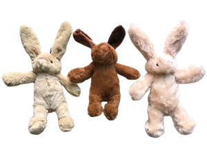YES4PETS - 3x Pet Puppy Dog Plush Squeaky Toys - Petservo