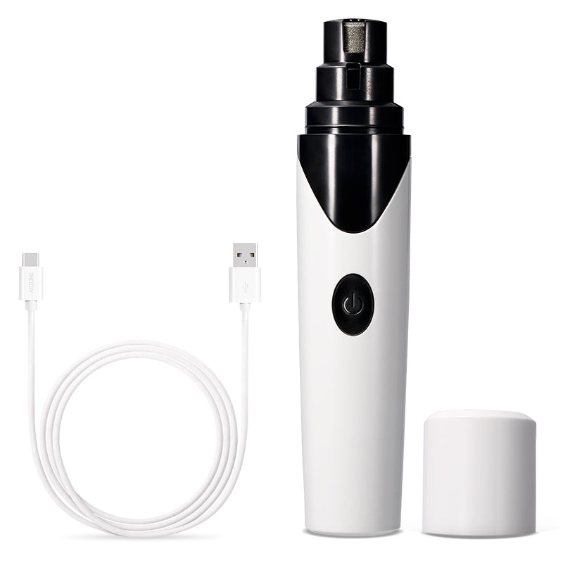 YES4PETS - Electric Pet Quiet Nail Grinder Clipper Cutter - Petservo