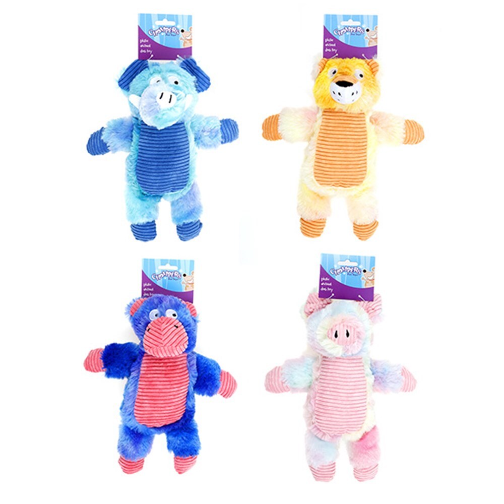 YES4PETS 2x Pet Puppy Dog toy Chew Play Animal Plush Soft Toy Petservo