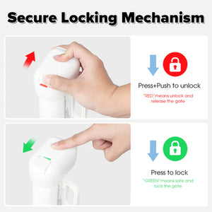 Illustration of a secure locking mechanism with hand interactions and color-coded icons at Pet Servo