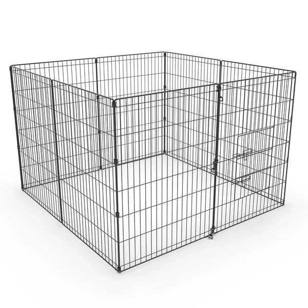 Advwin - Pet Playpen Dog Dence Exercise Pen 8 Panel 30 inch - petservo