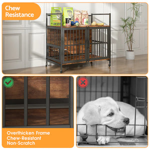 Buy Advwin Heavy-Duty Dog Kennel Dog Crate Furniture at Pet Servo-1