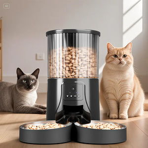 Buy Best Advwin 4L Automatic Cat Feeder for 2 Cats with Camera image 2 - Pet Servo