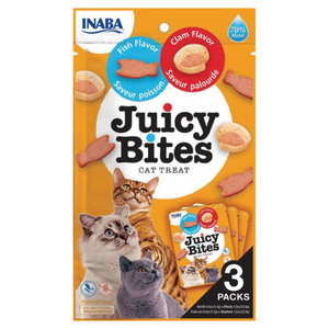 Inaba - Juicy Bites Fish & Clam Flavor - Pet Servo