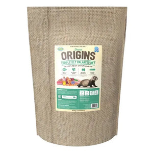 Bag of 'Origins' pet food 10 kg with a label on a white background at Pet Servo